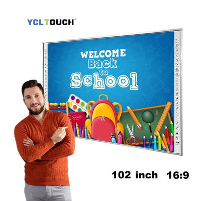 102 Inch Smart Electronic Blackboard Interactive For Meeting Teaching